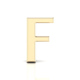 Slider Letter Pendant&nbsp;= Initial F