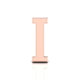 Slider Letter Pendant&nbsp;= Initial I