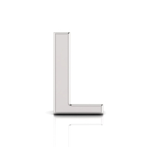 Slider Letter Pendant&nbsp;= Initial L