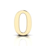 Slider Letter Pendant&nbsp;= Initial O