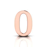 Slider Letter Pendant&nbsp;= Initial O