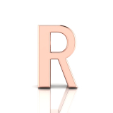 Slider Letter Pendant&nbsp;= Initial R
