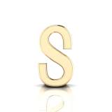 Slider Letter Pendant&nbsp;= Initial S
