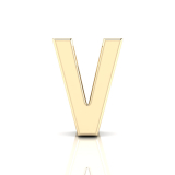 Slider Letter Pendant&nbsp;= Initial V