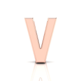 Slider Letter Pendant&nbsp;= Initial V