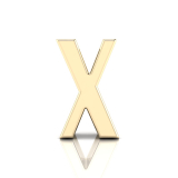Slider Letter Pendant&nbsp;= Initial X