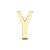 Slider Letter Pendant&nbsp;= Initial Y