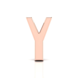 Slider Letter Pendant&nbsp;= Initial Y