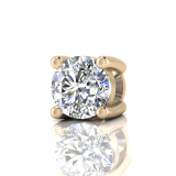 Slider Round Claw Set Pendant