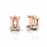 Oval Four Claw Stud