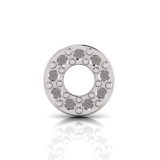 Round Disk Pave Set Stud
