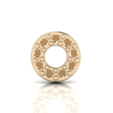 Round Disk Pave Set Stud