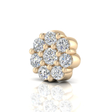 Round Claw Set Cluster Stud