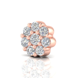 Round Claw Set Cluster Stud