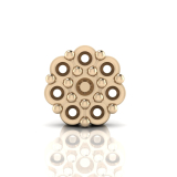 Round Claw Set Cluster Stud