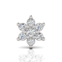 Round Claw Set Star Cluster Stud