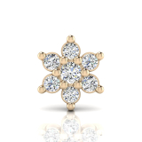 Round Claw Set Star Cluster Stud