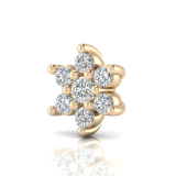 Round Claw Set Star Cluster Stud