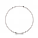 2mm Wide Half-Round Profile Bangle Size S