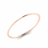 2mm Wide Half-Round Profile Bangle Size S