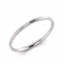 4mm Wide&nbsp;Concave Profile Bangle Size M