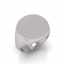 Gents Round Shaped Signet Ring