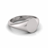 Petite Oval Signet Ring