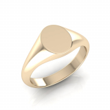 Petite Oval Signet Ring