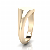 Petite Oval Signet Ring