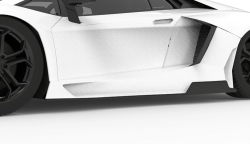 1016 Industries Lamborghini Aventador LP700 Side Skirts