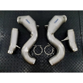 Redstar Mercedes W222 S63 M177 Downpipes