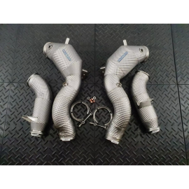 Redstar Mercedes W223 S63 S E Performance Downpipes