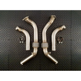 Redstar Porsche 971.1 Panamera 4|4S E-Hybrid Secondary Downpipes