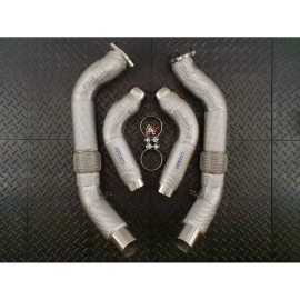 Redstar Porsche 971.1 Panamera 4|4S E-Hybrid Secondary Downpipes