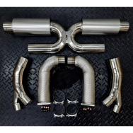Redstar Porsche 991 911 Turbo Exhaust System