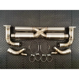 Redstar Porsche 991 911 Turbo Exhaust System