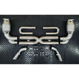 Redstar Porsche 997.1 911 Turbo Exhaust System