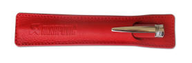 Akrapovic Leather Pencil Sleeve - Red