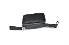 Akrapovic Leather Car Key Case - Black