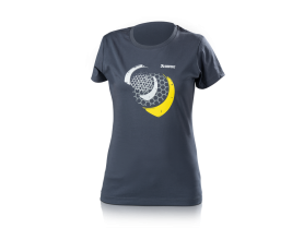 Akrapovic Womens T-Shirt - Mesh - Blue/Grey S