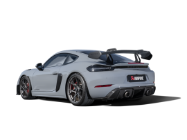 Akrapovic Rear Carbon Fibre Diffuser - Gloss for Porsche 718 Cayman GT4 RS