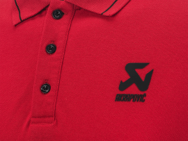 Akrapovic Mens Corpo Polo - Red 2XL