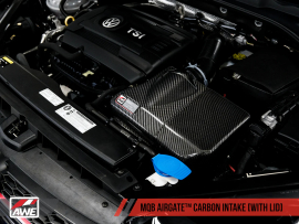 AWE Audi / Volkswagen MQB 1.8T/2.0T/Golf R Carbon Fiber AirGate Intake w/ Lid