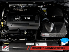 AWE Audi / Volkswagen MQB 1.8T/2.0T/Golf R Carbon Fiber AirGate Intake w/ Lid