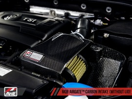 AWE Audi / Volkswagen MQB 1.8T/2.0T/Golf R Carbon Fiber AirGate Intake w/ Lid