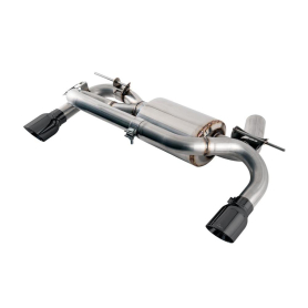 AWE BMW F3X 340i Touring Edition Axle-Back Exhaust - Diamond Black Tips (102mm)