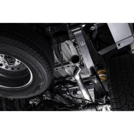 AWE 2019+ Ford Ranger 0FG Performance Exhaust System - Chrome Silver Tips & Bash Guard