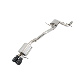 AWE Mk6 GLI 2.0T - Mk6 Jetta 1.8T Touring Edition Exhaust - Diamond Black Tips