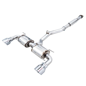 AWE Subaru BRZ / Toyota GR86 / Toyota 86 Touring Edition Cat-Back Exhaust- Chrome Silver Tips
