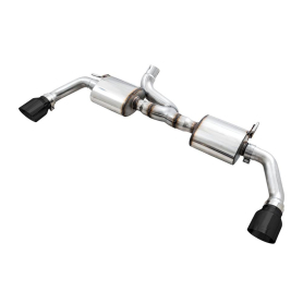 AWE 07-18 Jeep Wrangler JK/JKU 3.6L Tread Edition Axle-Back Dual Exhaust - Diamond Black Tips